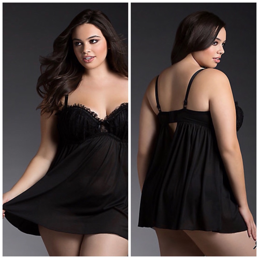 Torrid Black Chemise